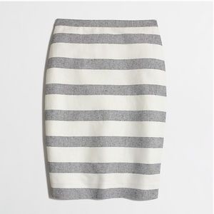 J.Crew | Linen Striped Pencil Skirt 4